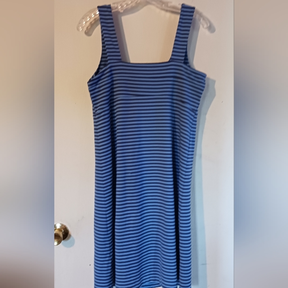 Alpine Design Above the knee Dress Striped. Sz. MEDIUM - Picture 6 of 6
